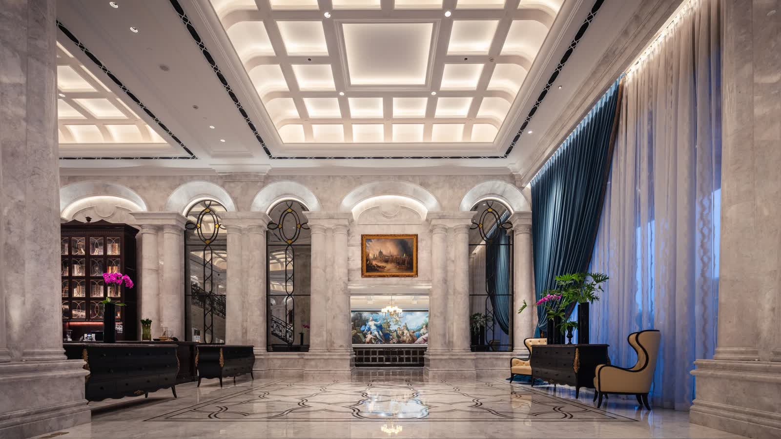 Hotel lobby